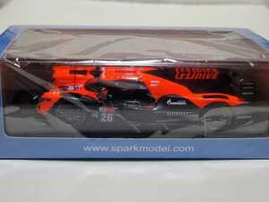 新品 1/43 スパーク SPARK Aurus 01 - Gibson No.26 G-Drive Racing 24H Le Mans 2021 R.Rusinov - F.Colapinto - N.de Vries　ルマン