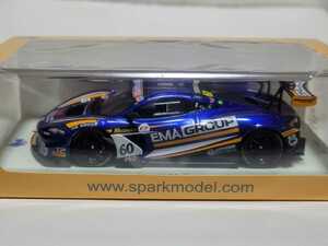 新品 1/43 スパーク SPARK McLaren 720S GT3 No.60 59Racing/EMA Racing 2nd Bathurst 12H 2020 A.Parente B.Barnicoat　マクラーレン