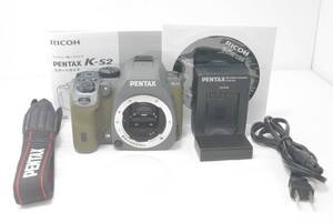 激レアカラー★超極上美品★ペンタックス PENTAX K-S2 フォレストグリーンボディ