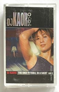 DJ KAORI THE ONLY PITBULL IN A SKIRT VOL.2 MIX TAPE Mix tape Club R&B HIPHOP cassette tape 