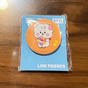 ファミマ限定品BT21缶バッジ RJ