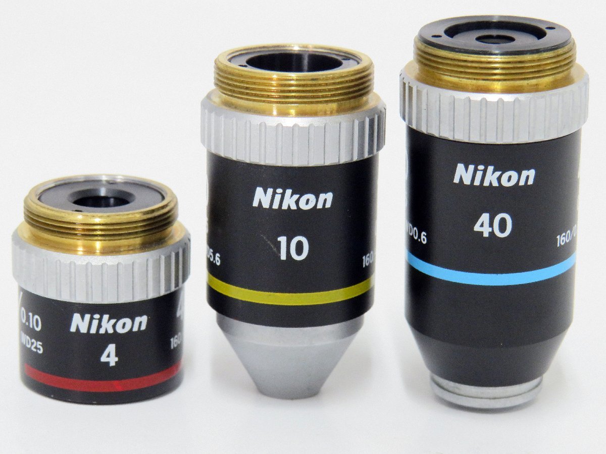 Nikon 顕微鏡 対物レンズ