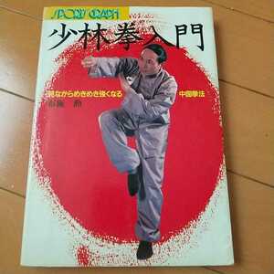 少林拳入門　布施 勲　昭和59年　拳法　武術　古武道　空手道　空手　護身術　気功