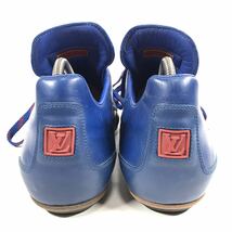 未使用品【ルイヴィトン】本物 LOUISVUITTON 靴 25cm スニーカー カジュアルシューズ 2002年 日韓ワールドカップ レザー メンズ 伊製 5 1/2_画像3