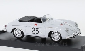 1/43 ポルシェ スピードスター ジェームスディーン Porsche 356 Speedster No.23F Palm Springs 1955 J.Dean 1:43 Brumm 60サイズ