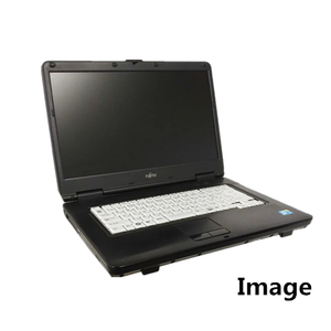 中古ノートパソコン Windows 7 Pro 64bit 富士通 LIFEBOOK A550 Core i3 M380 2.53G/メモリ2GB/HDD 160GB/DVD-ROM/無線有/15型