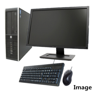  used personal computer Windows 7 Pro 64Bit installing 20 wide liquid crystal set HP Compaq series Core i3/2G/1TB/DVD-ROM