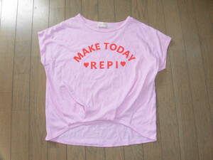 repipi armario レピピアルマリオ ★ピンクの半袖Tシャツ★M、150