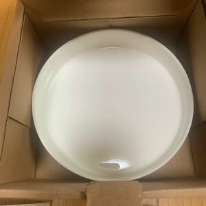 白い皿　縁あり　大きめ2 平ため1枚
