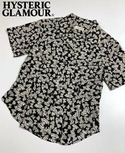 Hysterics total pattern open color shirt short sleeves FREE Hysteric Glamour HYSTERIC GLAMOUR made in Japan 