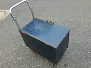  iron made box push car box size 36×67×83. slot metal movement and so on ④