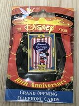ピンバッジ　ミッキーマウス　1995 ディズニー　10周年_画像1