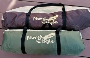 グランドシート付き North Eagle(ノースイーグル) テント＆タープセット