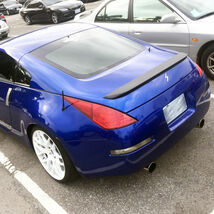 日産 フェアレディZ Z33 350Z ABS リアトランクスポイラー 素地 未塗装 2003-2008_画像3