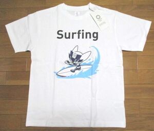 新品　surfing　東京オリンピック　Tシャツ　Mサイズ　白　キャラクター　TOKYO　2020　廃盤　サーフィン surf