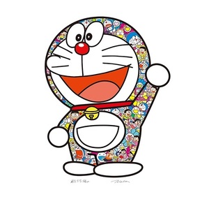 村上隆 ドラえもん さぁ！行くぞ！ 版画 限定300 Takashi Murakami シリアルナンバー221