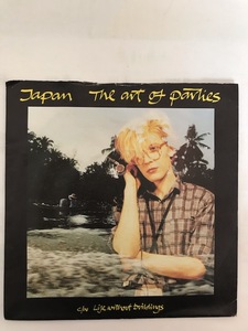 ■UKオリジ7■JAPAN / THE ART OF PARTIES b/w LIFE WITHOUT BUILDINGS 1981年 英VERGIN EX！