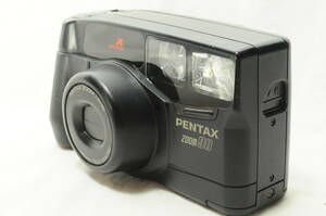 * [ beautiful goods * operation excellent ]PENTAX ZOOM 90* shutter * flash OK*