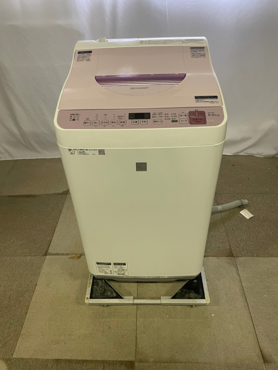 SHARP シャープ 洗濯機 ES-T5E5-KW 5.5kg 2018年製 洗濯機 - シャープ (SHARP)  camelotresidentialhome.com
