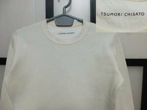 ツモリチサト メンズ サーマル ロングT シャツ / ロンT 長袖