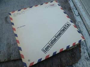M4379 希少 レコード アナログ Love Letter From The U.S.A. 舘ひろし 1977年 キングレコード