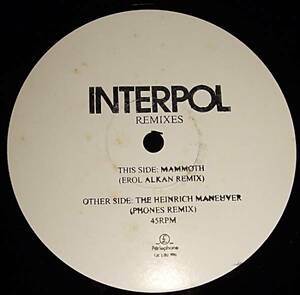 d*tab 試聴 Interpol: Remixes ['07 House]