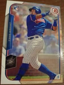 ★RC ルーキー JAVIER BAEZ BOWMAN 2015 BASEBALL #150 MLB バイエズ CHICAGO CUBS シカゴ カブス ROOKIE CARD カード バエズ