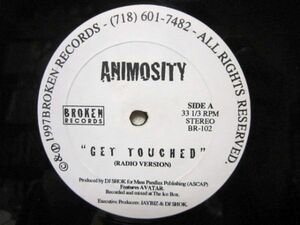 US ORIGINAL/ANIMOSITY - GET TOUCHED/MOBB DEEP - SHOOK ONES PART II声ネタ使い/90'Sアングラ