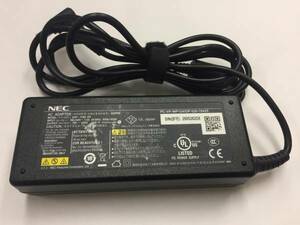 「中古美品」NEC純正ACアダプターPC-VP-WP124 ADP90 19V3.95A