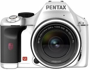 PENTAX デジタル一眼レフカメラ K-x レンズキット ホワイト(新品未使用品)