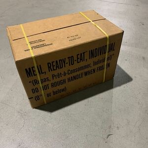  the US armed forces discharge goods wa-nik company MRE ration war . meal MENU-A emergency rations 