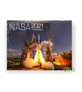 未開封　NASA ナサ　2021年　壁掛けカレンダー　宇宙飛行士　ロケット