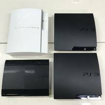 gj023 送料無料！ジャンク品 本体のみ 計4点セット SONY PS3 CECHL00/CECH-2500A/2500B/4200C_画像1