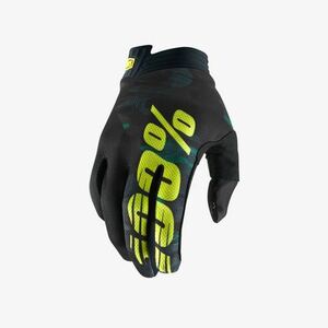 サイクリング 手袋 バイクグローブ オフロード 100％ 新品 送料無料 黒黄 Lサイズ