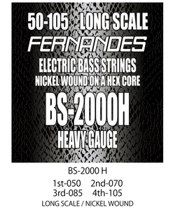 フェルナンデス　ベース弦　50-105 Fernandes BS-2000H / HEAVY GAUGE / Made in Japan ヘビームゲージ / ロングスケール