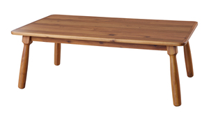 東谷 あずまや KT-104N コタツテーブル ブラウン 天然木化粧繊維板(アカシア) 天然木(アカシア) ウレタン塗装