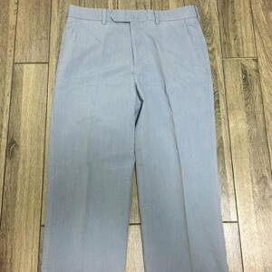 ( postage 370 jpy ~) Brooks Brothers # men's blue gray 30 size cotton pants BROOKS BROTHERS