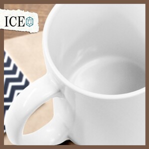 たぬき おもしろ マグカップ コップ 陶器 可愛い かわいい 白 シンプル かわいい カッコイイ シュール 面白い ジョーク ゆるい プレゼントの画像5