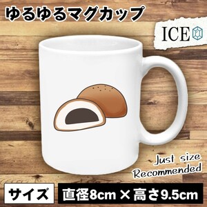 あんぱん おもしろ マグカップ コップ 陶器 可愛い かわいい 白 シンプル かわいい カッコイイ シュール 面白い ジョーク ゆるい プレゼン