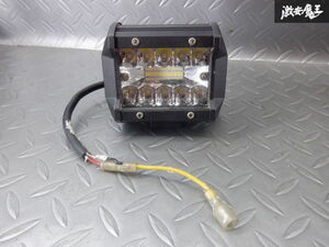 保証付 点灯OK 社外品 メーカー不明 LED ワークライト 作業灯 1個 汎用 即納 棚D10G