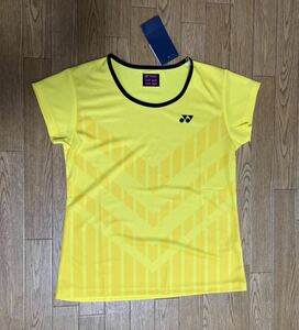 [ including carriage ]YONEX Yonex wi men's dry T-shirt for women yellow yellow L badminton wear tennis wear 16516. sweat speed .