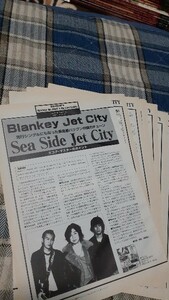 ロッキンf☆バンドスコア☆切り抜き☆BLANKEY JET CITY『Sea Side Jet City』▽10DX：ccc952