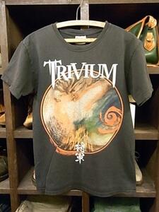 TRIVIUM 将軍 半袖 Tシャツ SIZE S 黒 トリヴィアム