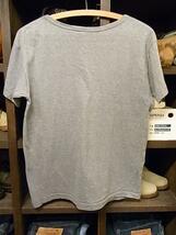 アメリカ製 WALLA WALLA SPORT Vネック 無地 半袖 Tシャツ SIZE M グレー ワラワラスポーツ_画像2