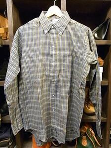 DEADSTOCK MADE IN USA THE BAGGY L/S SHIRT CHECK SIZE S デッドストック アメリカ製 バギー 長袖 シャツ チェック