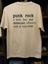 90 00’S GUTTERMOUTH 'PUNK ROCK' T-SHIRT SIZE M ガターマウス パンク メロコア バンド Tシャツ 半袖_画像2