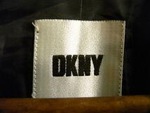 DKNY テーラード ジャケット 黒 SIZE 4 ダナ キャラン_画像3