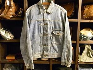 日本製 LEE #0401 DENIM JKT SIZE M リー Gジャン デニム