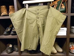 50'S ヴィンテージ アメリカ軍 サンプル品? ハーフパンツ OD