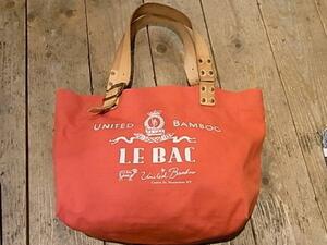  United Bamboo campus × кожа большая сумка красный UNITED BAMBOO